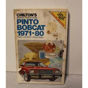 Chilton's Repair & Tune-up Guide, Pinto, Bobcat, 1971-80: Sedan